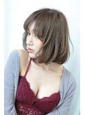【栄矢場町】大人ボブ、透明感、ナチュラルブラウン