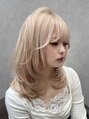 ロンド レア 天神大名店(Lond Le’a) ハイトーンで柔らかく可愛いスタイルもお任せ下さい!
