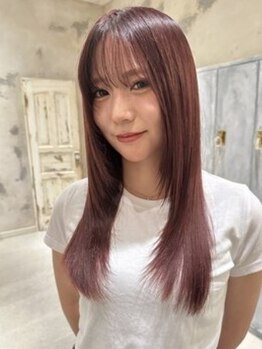 ニュイ(NUIT)の写真/《*骨格に合わせた顔周りレイヤーカット*》顔周りが華やか+リフトアップ効果◎顔周りデザイン[東区/画図]