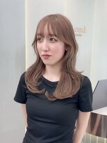 ロンドリゼル 札幌(Lond RiseL)&nbsp;◯ オリーブグレー/韓国/レイヤーカット/髪質改善/縮毛矯正/札幌