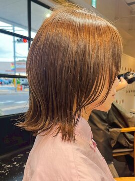 マノ 千歳烏山(MaNO) ショートボブトリートメント髪質改善ブリーチ前髪20代30代