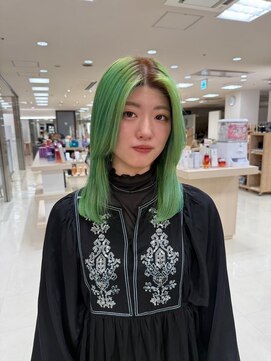 ケンジ 平塚ラスカ店(KENJE) 平塚/湘南/ブリーチ/髪質改善/透明感カラー