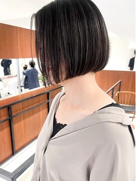 ゴカン バイ ジル ブラン 名古屋(Gokan by JIL BLAN) ハイライトバレイヤージュダブルカラーショートカット　30代40代