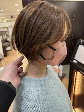 ヘアメイクヒール 【八戸・フェミニンショート】八戸ショート・20代・30代・40代