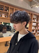 アトラクト バイ ラック 津田沼(Attract by LUCK)&nbsp;ツイストスパイラルパーマ/波巻きパーマ/メンズ/メンズパーマ