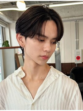 ポーチバイハニー オモテサンドウ(PORCH by HONEY omotesando) ニュアンスフェザーパーマ/フェザーパーマ/毛流れパーマ