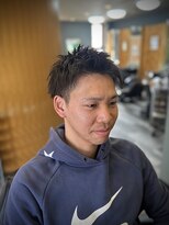 レオヘアワークス(LEO HAIR WORKS)&nbsp;刈り上げ　新潟メンズサロン　ツーブロック　ビジネスショート