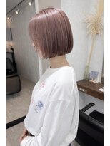 テン(Ten.)&nbsp;パツボブ/ミニボブ/ピンクベージュ
