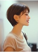 スッキリ大人ショート
