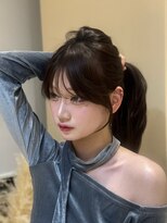 ロンド リリー 銀座(Lond Lily)&nbsp;韓国顔周り/ハイレイヤーカット/ミディアムレイヤーカット/銀座