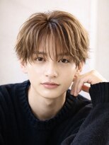 オーシャントーキョー サニー 原宿(OCEAN TOKYO Sunny)&nbsp;シースルーマッシュフェザーパーマラウンドマッシュ韓国マッシュ