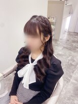 クラン 梅田店(clan)&nbsp;編み込みヘア