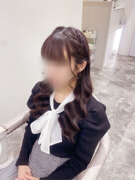 クラン 梅田店(clan) 編み込みヘア