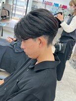 ノードオム 栄(NODE HOMME) シャドウパーマニュアンスパーマ波巻きスパイラルパーマ名古屋栄
