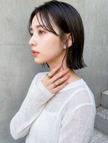 メロ 恵比寿(melo)&nbsp;大人ミディアムレイヤー　白髪ぼかし　脱白髪染め 30代40代50代