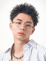 メンズヘアセンス 渋谷(MEN'S HAIR SENSE)&nbsp;ピンパーマスパイキーショート
