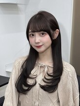 AMATELAS S 新宿/髪質改善/縮毛矯正/カラー/レイヤーカット【8/31 NEWOPEN（予定）】&nbsp;AMATELAS /顔まわりレイヤー/ワンカール/20代30代40代髪質改善