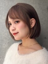 ロンドクロエ 横浜(Lond Chloe)&nbsp;▲ダークパープル/ボブ/オリーブベージュ/ブリーチなし/横浜15