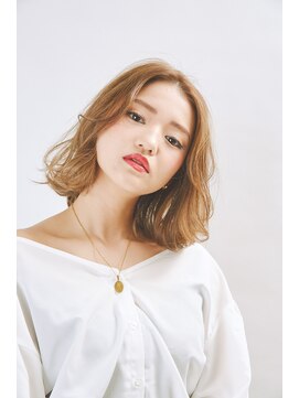 ヘアサロン アティリー(Hair Salon Attirer) 西梅田/ボブ/グレーベージュ/白髪ぼかし【Attirer飯田裕之】