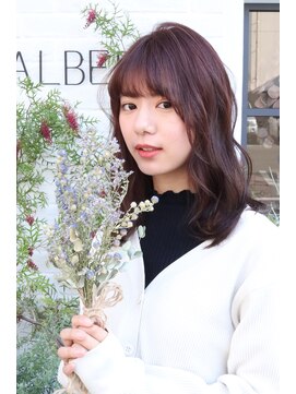 アルベロ(ALBERO) 艶ピンク×ローレイヤー【ALBERO】