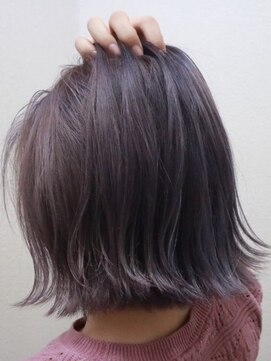 カラ ヘアーサロン(Kala Hair Salon) 外ハネ　ラベンダー