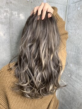 ロダット 横浜(LODAT by little) コントラストハイライト×ラベージュ【LODAT横浜】