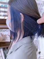 ザ カラー ラボ(THE COLOR LABO)&nbsp;インナーカラー　アクセサリーカラー　ブルー