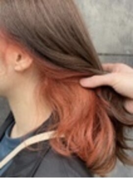 カリーナコークス 原宿 渋谷(Carina COKETH) インナーカラー.イヤリングカラー.ダブルカラー.ハイライト韓国