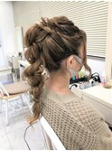 編み下ろしポニー