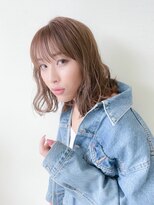 ハピネス 王寺店(Happiness) ミストバング エアリーミディ シアーグレージュ 