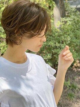 ドゥ(Du) マロンベージュ　ショートレイヤー