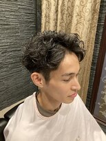 プレミアムバーバー 目黒店(PREMIUM BARBER produce by HIRO GINZA)&nbsp;ニュアンスパーマ