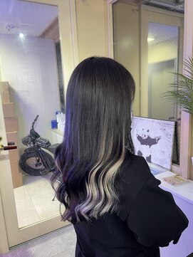 グロウ 渋谷(grow) [飛鳥]☆ホワイトインナーカラー☆