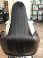 アロハ ヘアデザイナーズ(Aloha HAIRDESIGNERS) 縮毛矯正でロング髪もこの艶髪
