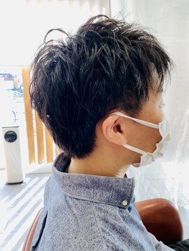 リベア トウキョウ 東大島店(Rever Tokyo) ショート/ツーブロック/アッシュブラック[東大島/東大島駅]