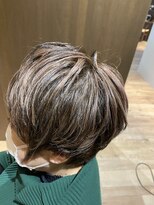 キコーヘア(kiko hair)&nbsp;白髪ぼかしハイライト＆ローライトカラー