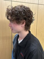 ニアウ 伊勢崎連取店(Niau)&nbsp;メンズマッシュパーマツイストスパイラルパーマニュアンスパーマ