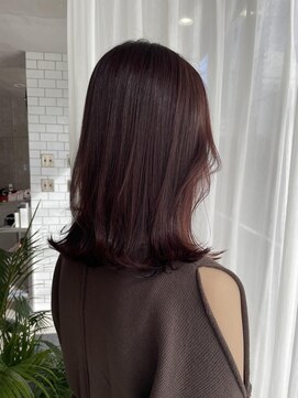 トータルビューティーハウス フラップ ミチ 野田店(total beauty house flap MICHI) ミディアムヘア