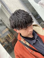 アウラ(AURA)&nbsp;波巻きパーマ波巻きツイストスパイラルパーマニュアンスパーマ