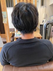 お客様髪質改善データ948（メンズパーマ）