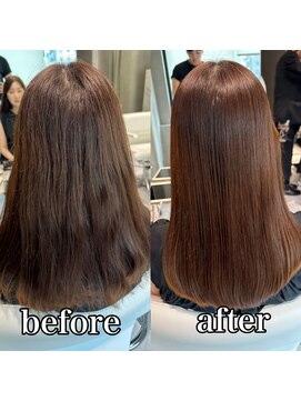 ルミス 銀座(Lumis) ストレートスタイル/艶髪/髪質改善/縮毛矯正/銀座/東銀座