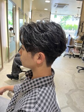 ブランシェ 高蔵寺店(BRANCHE) ★ニュアンスパーマ★センターパート【北川】