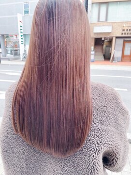 シック(Chic) ミルクチョコレート 斜めバング パールグレー ブルージュ