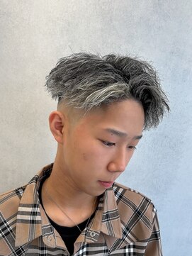 ルースト 西院店(ROOST) パイルツイスト×ホワイトハイライト