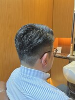 ヘアモード キクチ 銀座店&nbsp;銀座　理容室　七三スタイル