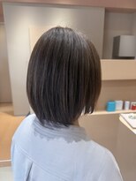 シークカラー(seek color) 毛髪再整ストレート×ショートボブ