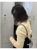 ウェットパーマボブ