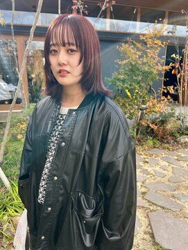 イメネ(YMENE) 顔まわりレイヤーボブ