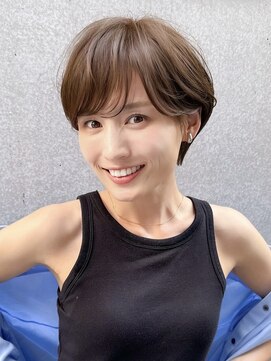 ロビー 表参道(ROBBY) ショートヘア/分け目なし/イメチェン/30代40代50代60代/表参道