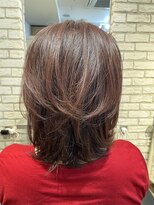 ルームス(ROOMS)&nbsp;【銀座 大人髪】上質ツヤカラー×ひし形レイヤーボブ